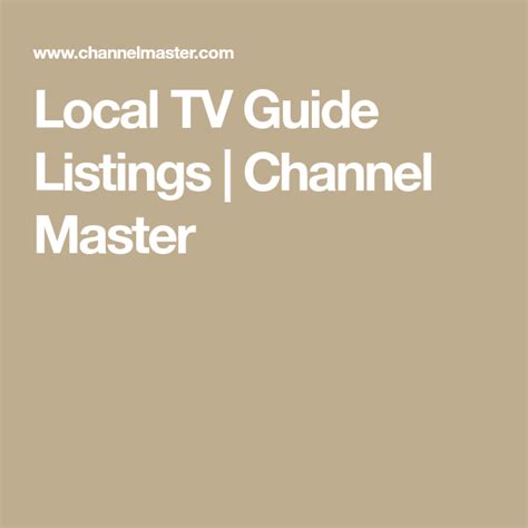 chanel tv show|tv channels by zip code.